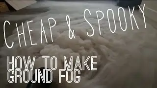 How to Make the Easiest & Cheapest Fog Chiller Ever