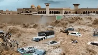 Saudi Arabia Now! Roads Washed Away, Homes Destroyed! Millions in Damage