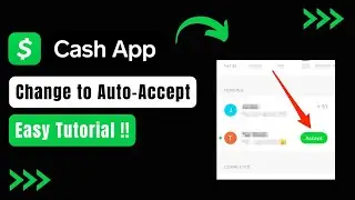 How to Change Cash App to Auto Accept !