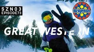 skiing GREAT WESTERN at BRIGHTON RESORT!