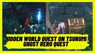 Genshin Impact 2.2 - Hidden Quest Guide on Tsurumi - Rero Ghost (Illusion) Quest Guide