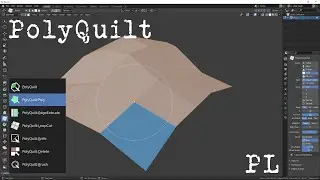 Blender 3D PolyQuilt Addon (PL)