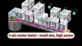 Unveiling the Secret of X-pin motor stator