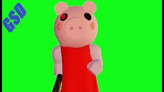 Piggy Roblox Green Screens