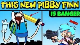 Friday Night Funkin VS New Pibby Finn Come Along With Me (Fanmade) | FNF X Pibby Mod