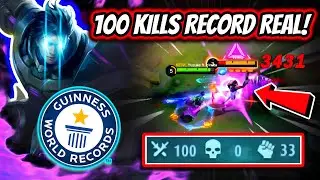 100 KILLS IN RANKED RECORD 100% REAL! ALUCARD TOP 1 GLOBAL 94.8% WINRATE! | MOBILE LEGENDS