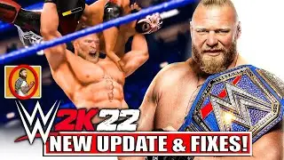 WWE 2K22 *NEW* Patch Update 1.07! Everything That Was Fixed