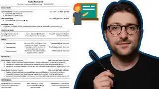 How To Make a Resume For Teachers | Microsoft Word
