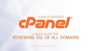 Renew SSL for all the domains of Expired cPanel account in one go