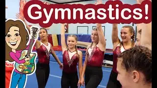 Gymnastics Song for Children Kids by Patty Shukla Learn Gymnastics