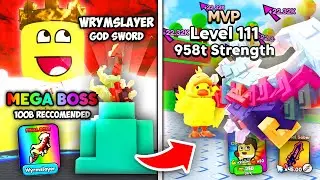 I Fought The FINAL MEGA BOSS and Got New BEST Sword in Pull a Sword! (Roblox)