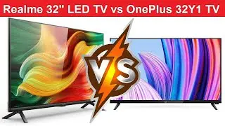 realme tv ⚡ oneplus tv ⚡ realme tv vs oneplus tv ⚡ realme 32 inch led tv vs oneplus 32y1 hd ready tv