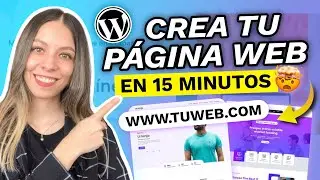 COMO HACER UNA PAGINA WEB EN WORDPRESS 2025 😱