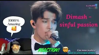 DIMASH - SINFUL PASSION LIVE : Reaction!!!