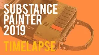 Potify Texturing Timelapse Substance Painter 2019