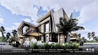 Co Residence Teaser - 1,700+ SQM House - 1,160 SQM Lot - Tier One Architects