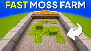 Minecraft Moss Farm 1.21 Java | 10,000+ Moss Per Hour!