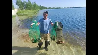 ПОЛОВИЛИ КРУПНОГО ОКУНЯ.РЫБАЛКА НА ЯМАЛЕ.