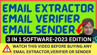 Email Extractor-Email Sender And Email Verifier Included