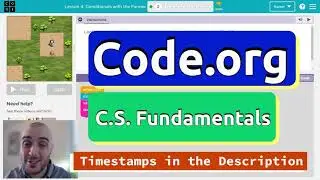 Code.org Course E Lesson 15 Conditionals with the Farmer | Answers Explained | 2021