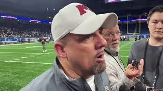 Muskegon Head Coach Shane Fairfield reacts to state championship loss to River Rouge