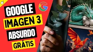 🤔NOVA IA do Google Cria IMAGENS INCRÍVEIS GRÁTIS! MAS...