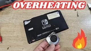 NINTENDO SWITCH OVERHEATING ISSUE .. FAN REPLACEMENT!