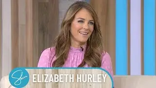 Elizabeth Hurley Loves Being a “Boy Mom” - and a “Dog Mom”