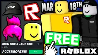 IT'S JOHN DOE DAY! MARCH 18TH 2022! FREE JOHN DOE & JANE DOE AVATARS! (ROBLOX)