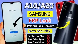 Samsung A10/A20 FRP Bypass 2024 Android 11 | No Backup | No Alliance Shield | Google Account Unlock