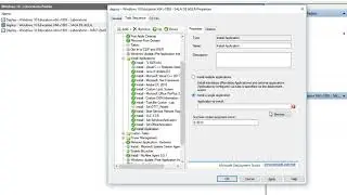 Add application to task sequence