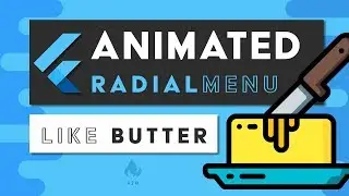 Flutter Animation -  Radial Menu at 60FPS