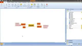 Mind mapping using Mind Maple Lite