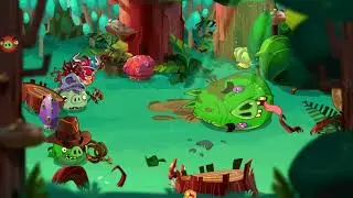 Angry Birds Epic - Cerberus's Colossal Horns vs Bull's Rampage Charged and Avenger