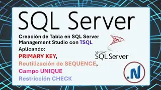 Creación de Tabla Reutilizando SEQUENCE para valor DEFAULT en TSQL SQL Server