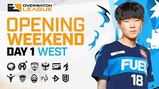 Overwatch League 2021 Season | Opening Weekend | Day 1 — West