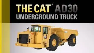 Experience the Cat® AD30 Underground Truck