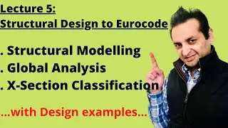 Lecture 5 | Structural Design to Eurocode | Global Structural analysis | JK Civil Engineer