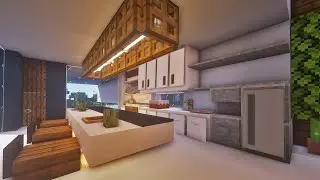 Minecraft : Modern Kitchen : Kitchen design