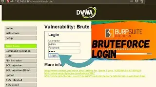 Burpsuite login bruteforce