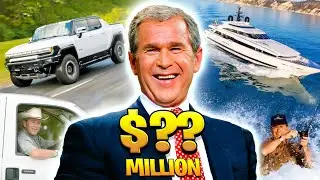 President George W. Bush Lifestyle - Mansion, Cars, Yacht, ...