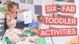 Ad | 6 Fun Toddler Activities