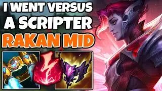 AP Rakan Mid but I go against a Scripter (Dodges every skillshot with a program) | Off-Meta Climb