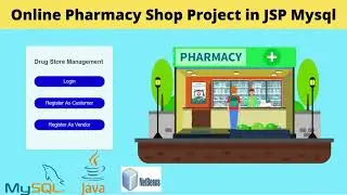 Online Medicine Shop Project in JSP Mysql | Netbeans