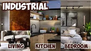 Industrial LIVING, KITCHEN & BEDROOM: How to Decorate with This Interior Design Style