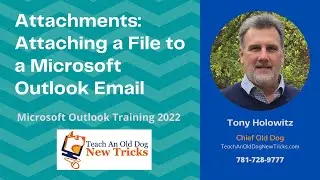 Attachments: Attaching a File to a Microsoft Outlook Email