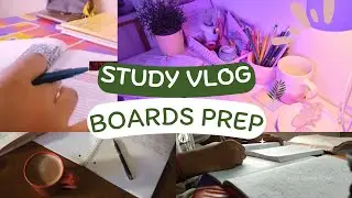 Pre-boards Study Vlog - 2 | Class 10 Boards Math's preparation | #class10 #class10boardexam