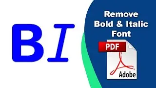 How to remove bold and italic font from text in a comment text box using Adobe Acrobat Pro DC