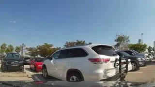 Driving into the Long Term Parking lot at RSW Airport - Fort Myers, Florida