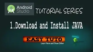 1 Download And Install JAVA | Android Studio Tutorials (Beginners) | 2016